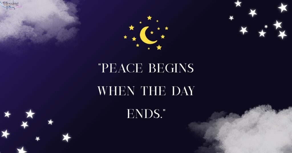🌟 Blessed Good Night Quotes