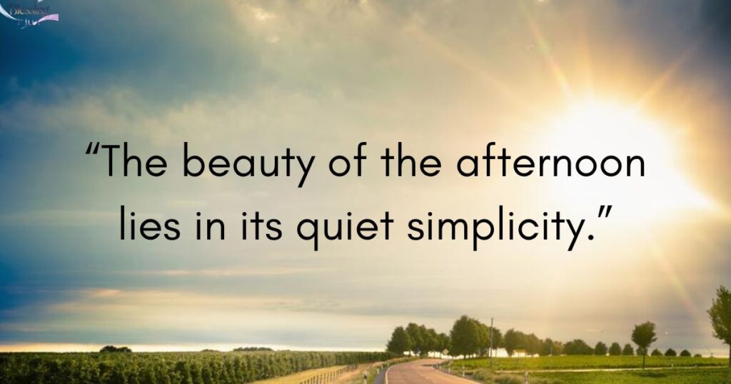 🌤️ Good Afternoon Blessings Images and Quotes