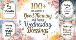 100+ Beautiful Good Morning and Happy Wednesday Blessings