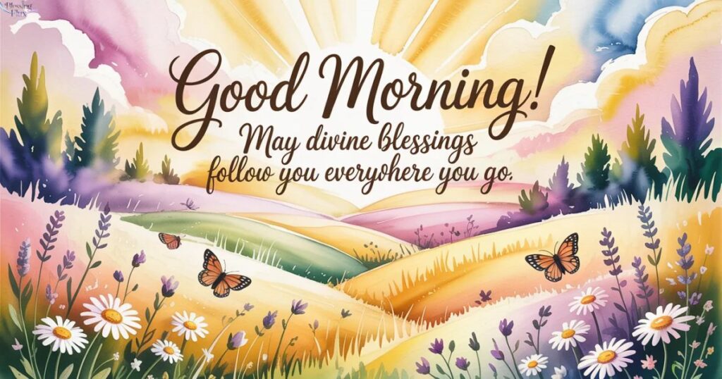 Good Morning Prayers and Blessings