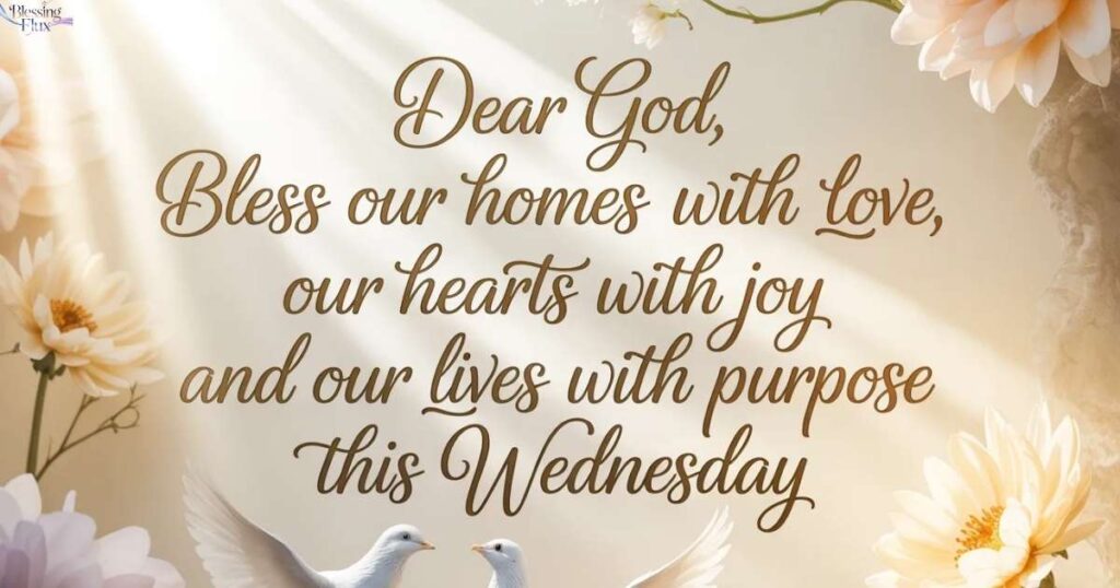 Good Morning Wednesday Prayers and Blessings