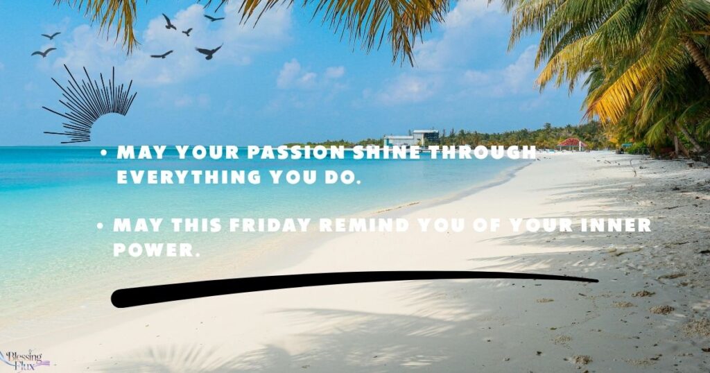 Inspirational Friday Morning Blessings