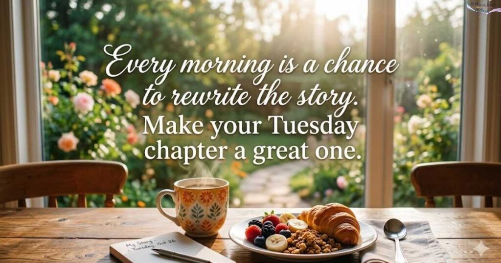 Motivational Tuesday Morning Quotes