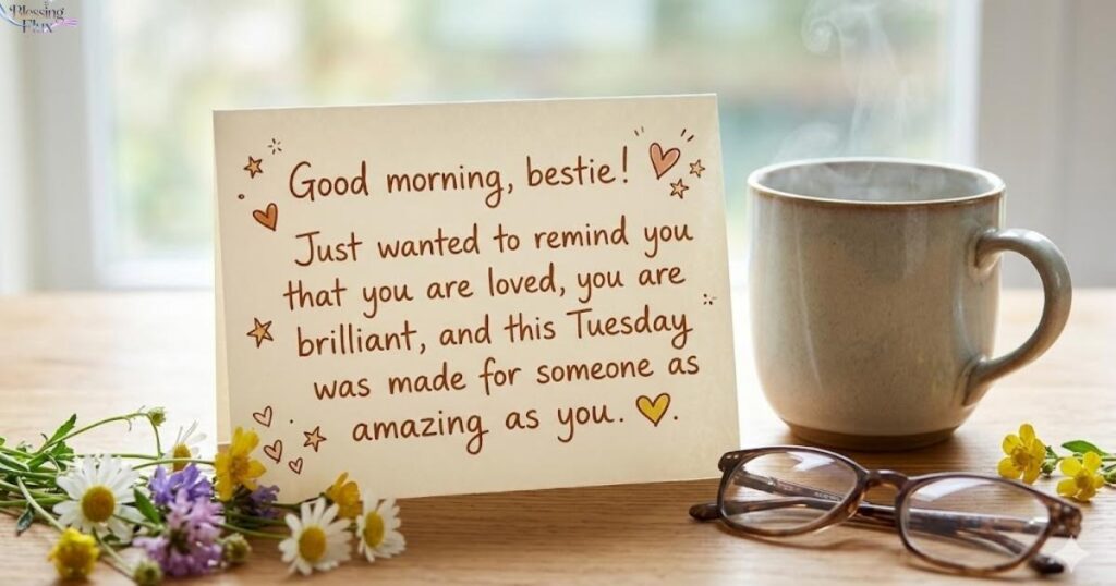 Sweet Tuesday Morning Texts Messages for Friends