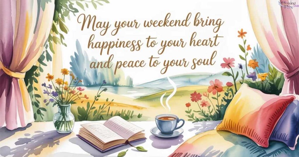 Weekend Friday Blessings