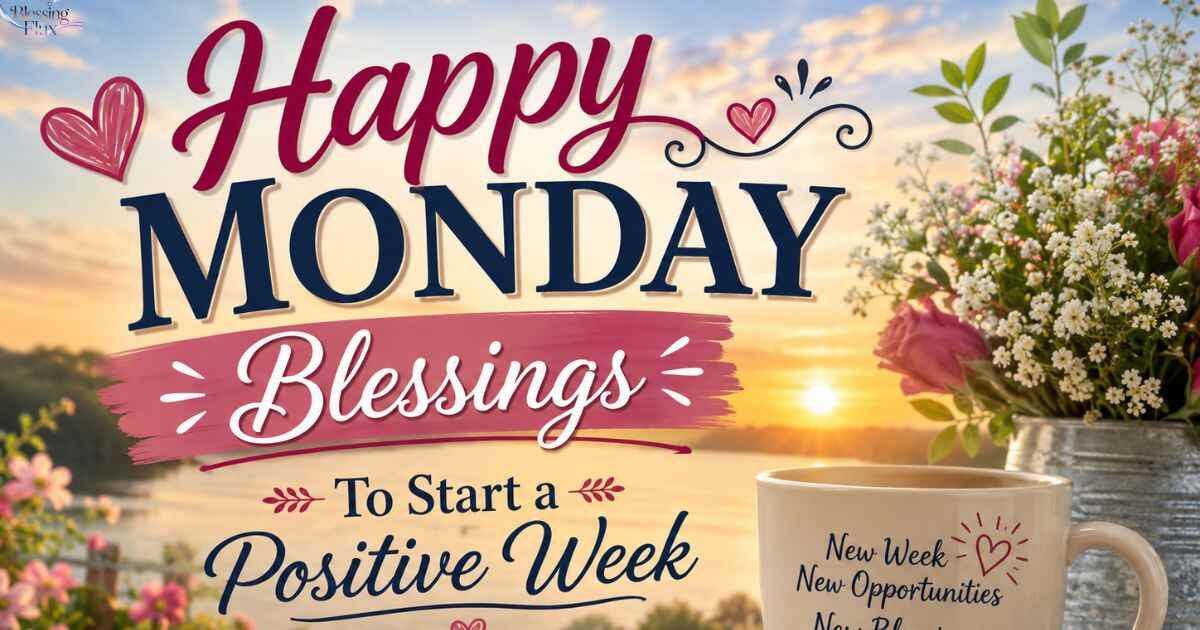 180 Happy Monday Blessings To Start a Positive Week