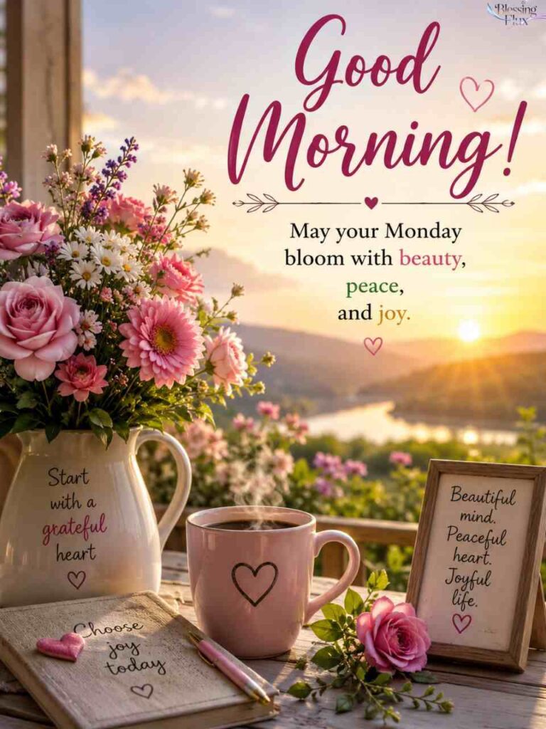 Beautiful Monday Greetings and Blessings