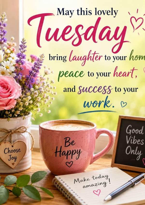 Lovely and Happy Tuesday Blessings