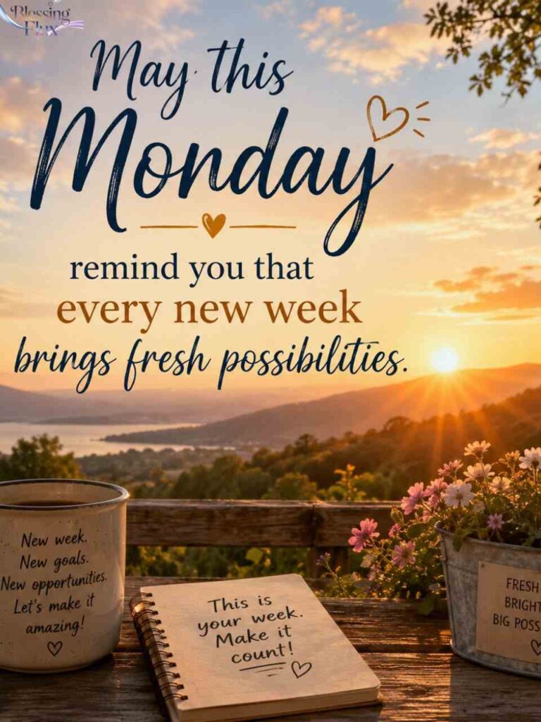 Motivational Monday Blessings Quotes