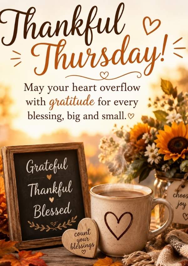 Thankful Thursday Blessings