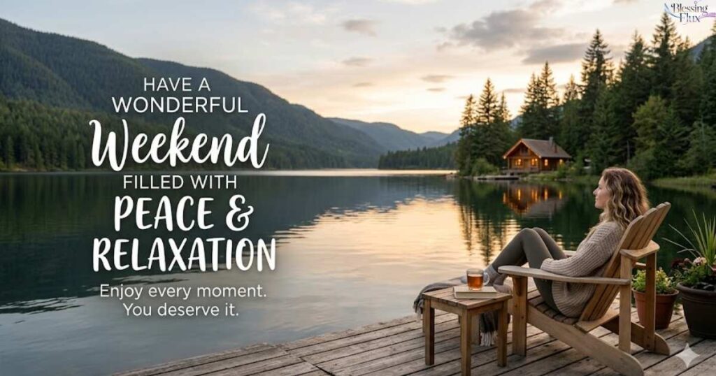 Weekend Saturday Wishes and Blessings