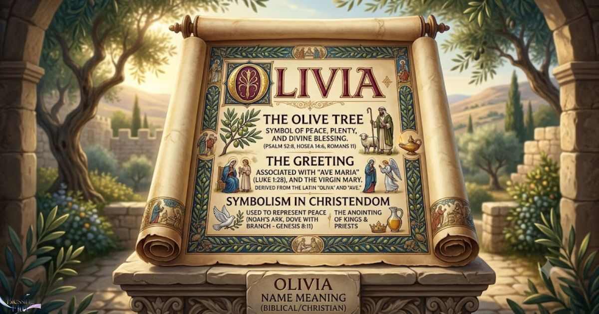 Olivia Name Meaning in the Bible