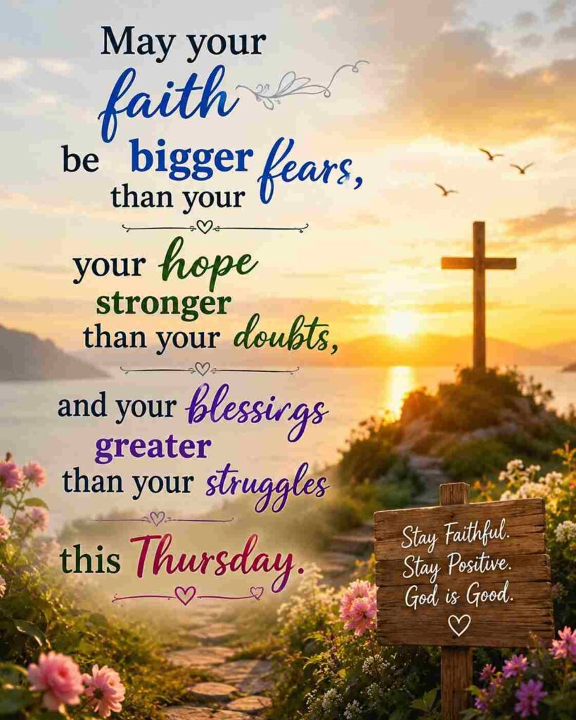 Powerful Thursday Blessings Quotes 